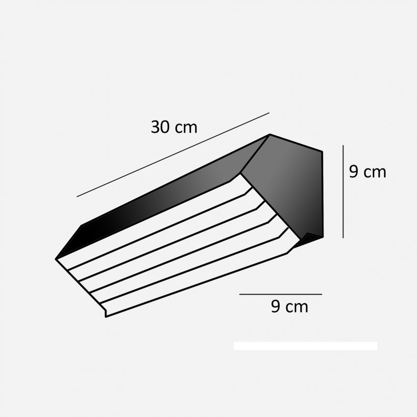 Applique de chevet en tôle et grille paralume Philips 80.038