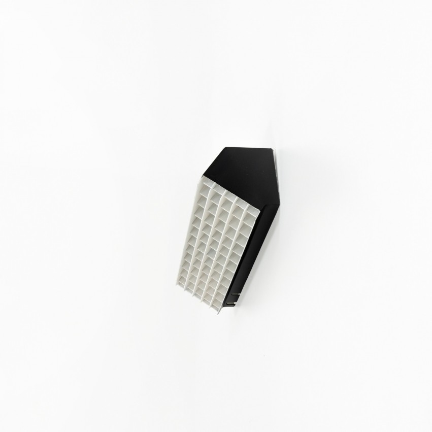 Applique de chevet en tôle et grille paralume Philips 80.038