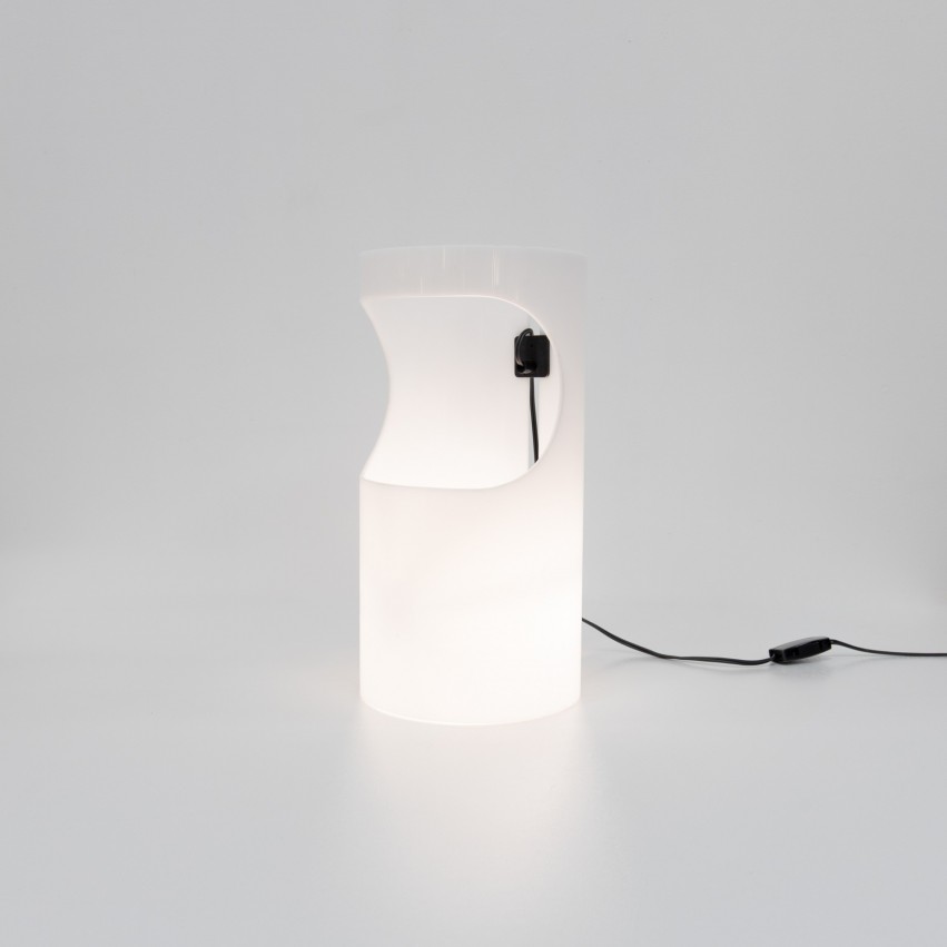 Lampe cylindrique en Plexiglas ajouré - Tramo