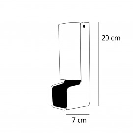 Lampe pliante Nanbu-Ell NA-417 - Dimensions