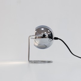 Lampe chromée EyeBall anneau des années 1970