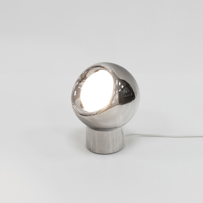 Lampe EyeBall en céramique chromée SC3 Italy