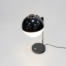 Lampe à volet avec globe en Plexiglas et tôle de Lita