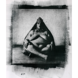Laurent Benaïm - Photographie d'une femme nue assise