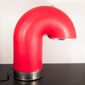 Grande lampe tuyau rouge - Périscope