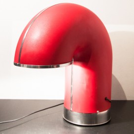 Grande lampe tuyau rouge - Périscope