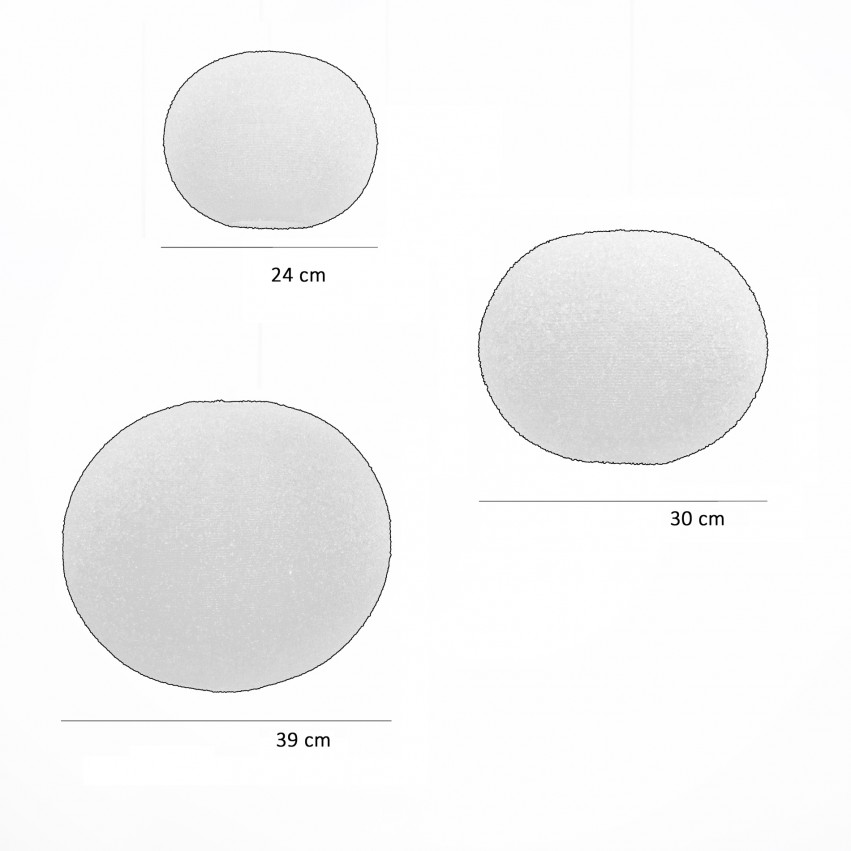 Lustre en Rotaflex Crystal - Dimensions