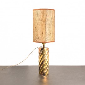 Lampe de bureau en bronze