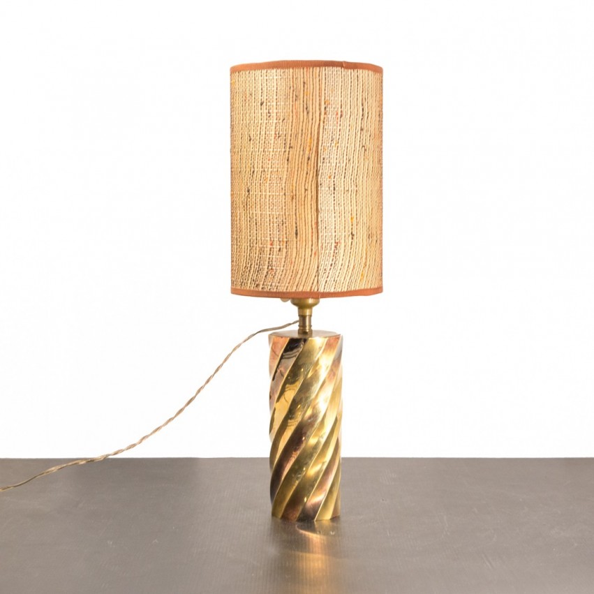 Lampe de bureau en bronze