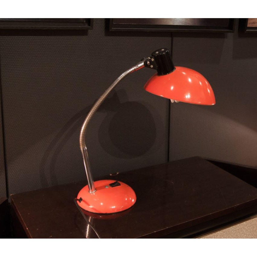 Lampe de bureau orange