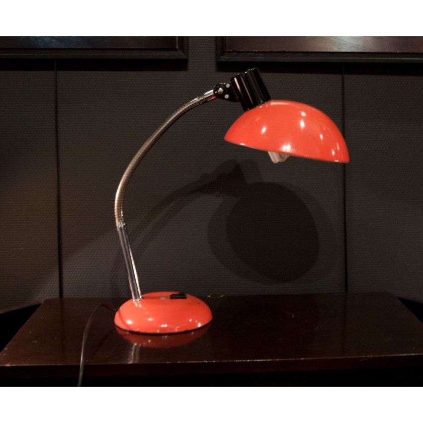 Lampe de bureau orange