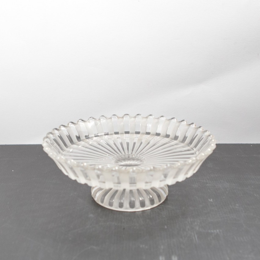 Compotier ancien de Baccarat