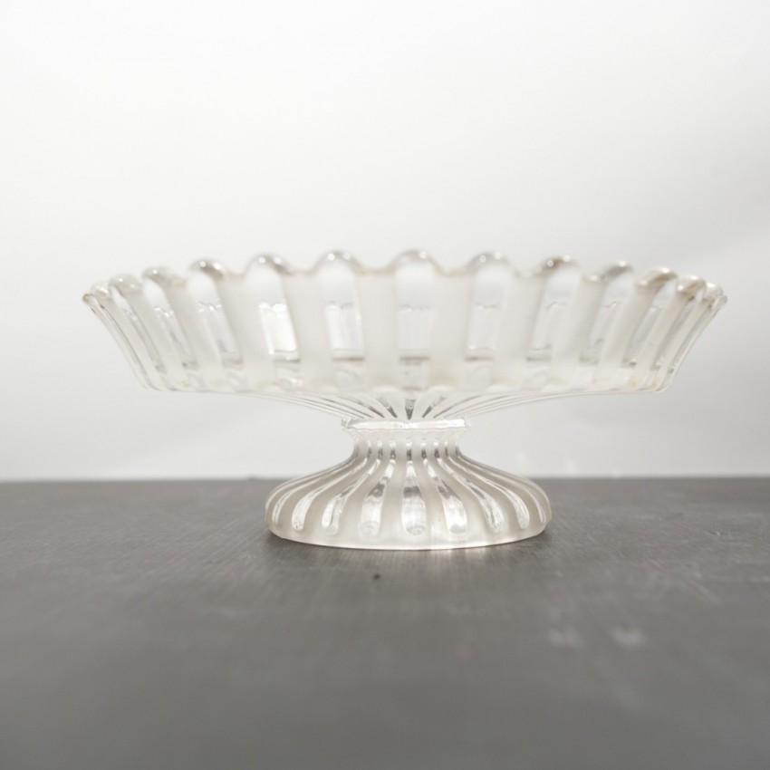 Compotier ancien de Baccarat