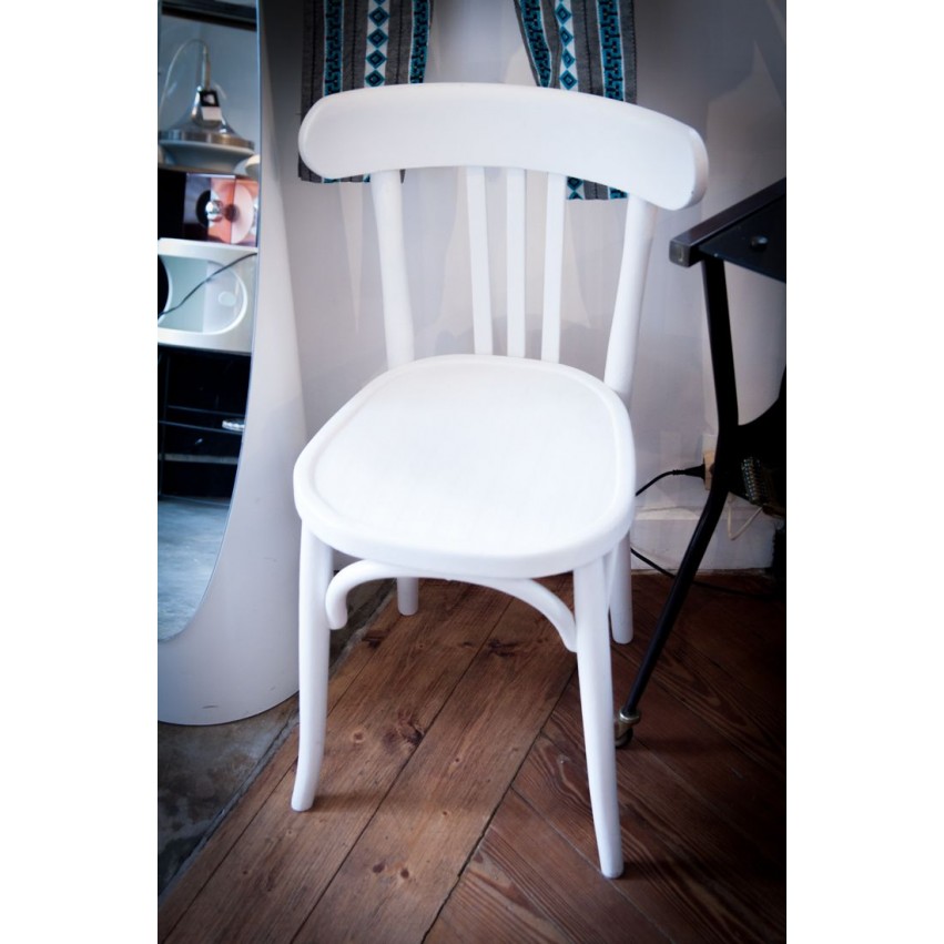 Chaise peinte