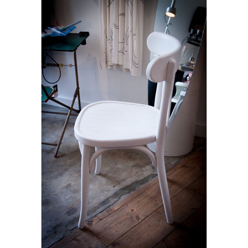 Chaise peinte