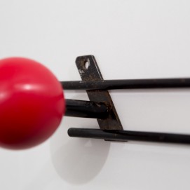 Patères vintage boules 