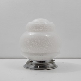 Applique Art déco - verre moucheté
