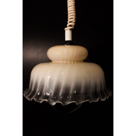 Suspension opaline vintage