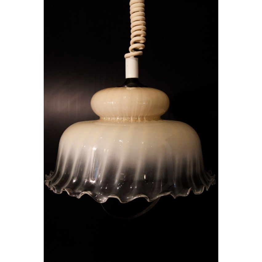 Suspension opaline vintage