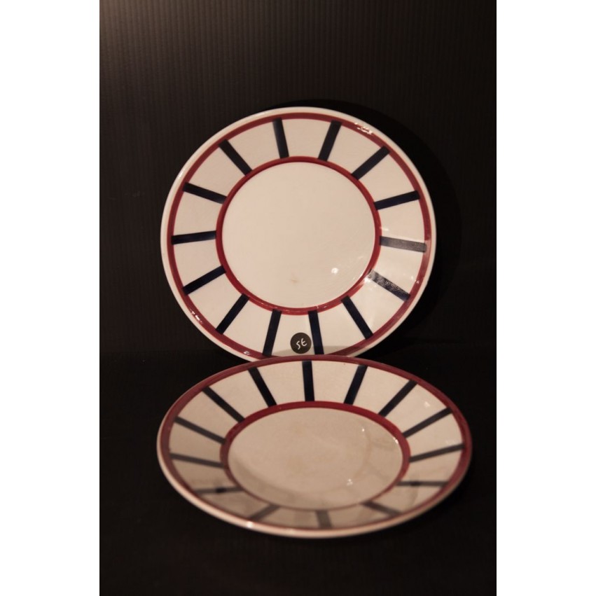 Deux assiettes