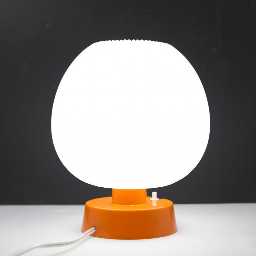 Lampe de chevet orange