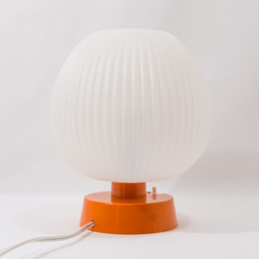 Lampe de chevet orange