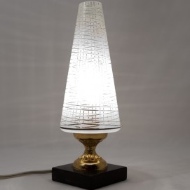 Lampe Art déco - Marbre et verre