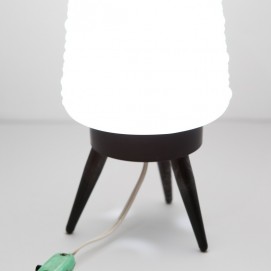 Lampe fusée tripode en plastique