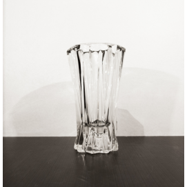 Vase en cristal vintage
