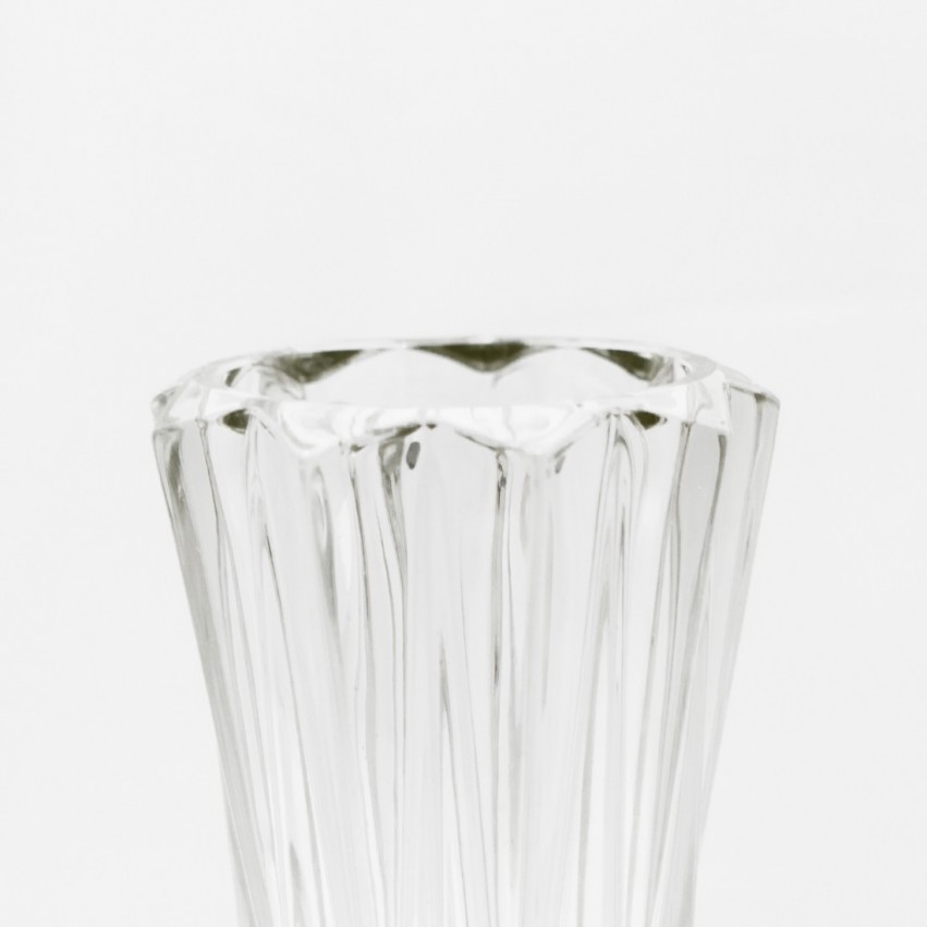 Vase en cristal vintage