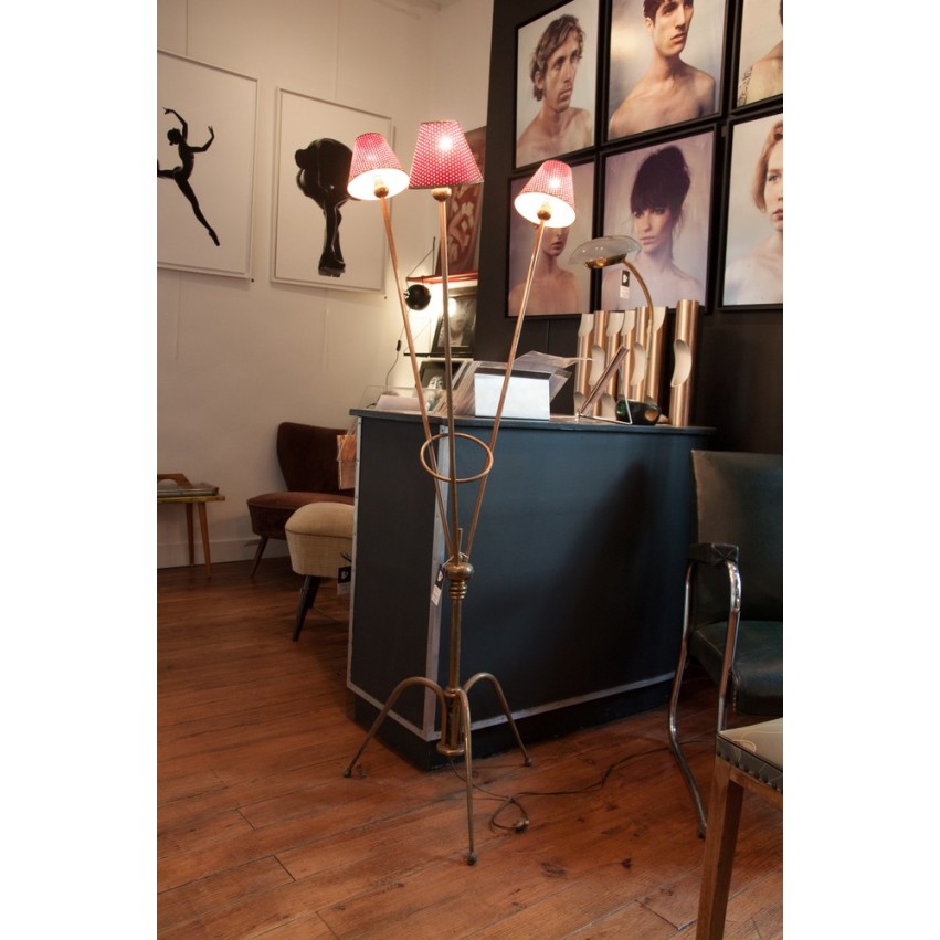 Lampadaire tripode