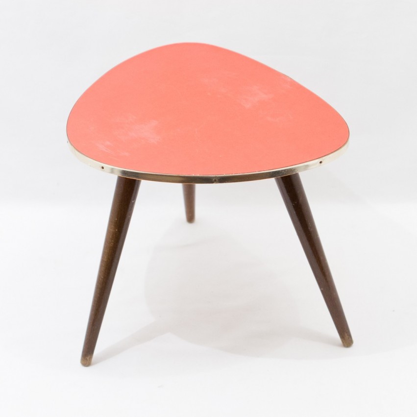 Mini table Formica tripode