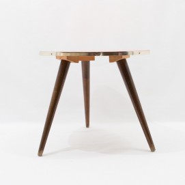 Mini table Formica tripode