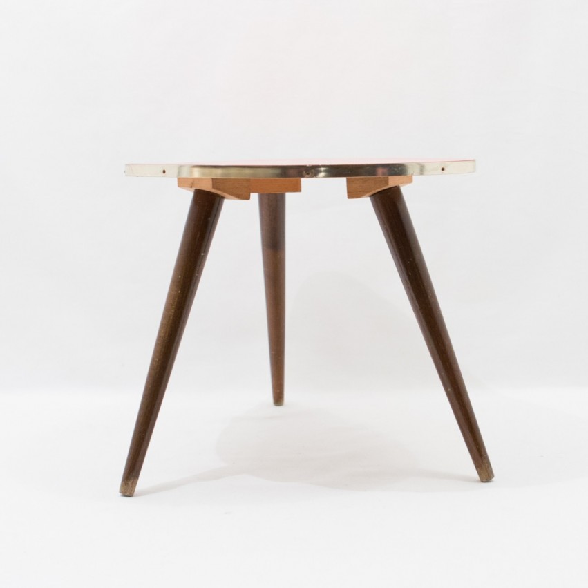 Mini table Formica tripode