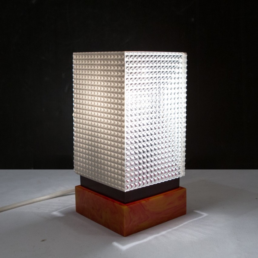 Lampe de bureau en plastique - Design allemand des annnées 1970