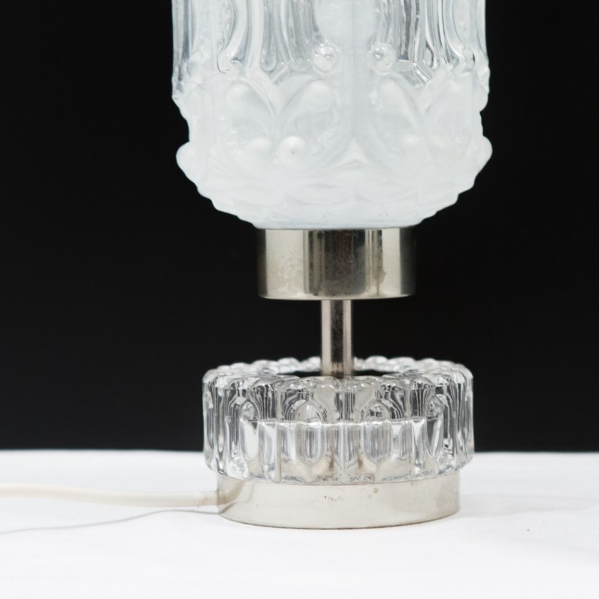 Paire de lampes en verre - 1950