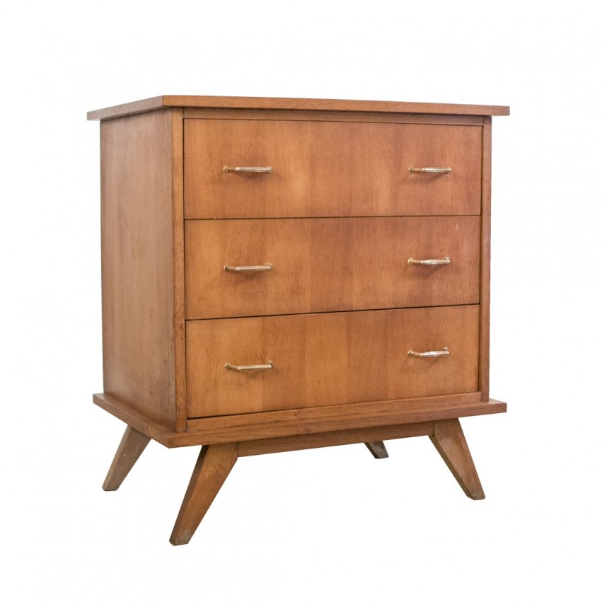 Petite commode en bois - Années 1950