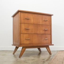 Petite commode en bois - Années 1950