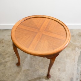 Table basse Art nouveau en merisier - Mérigot