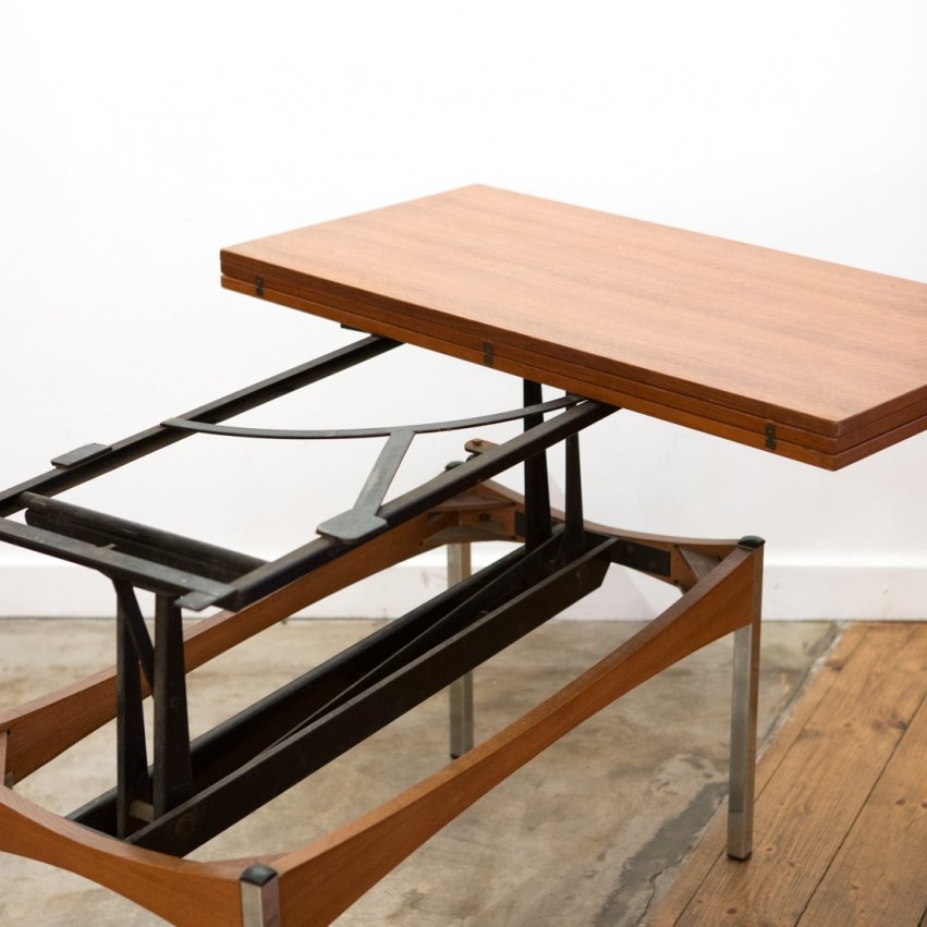 Table modulable et extensible de Joseph-André Motte pour JER