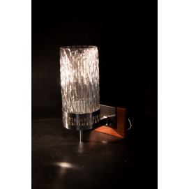 Applique bois/fer/verre