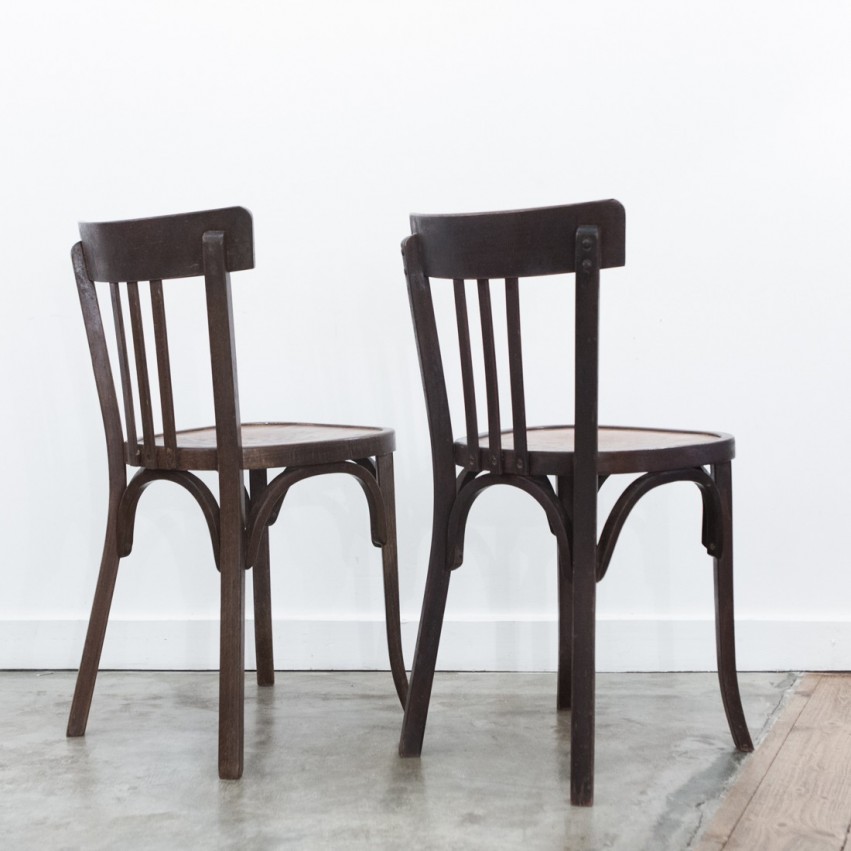 Chaises de café Baumann