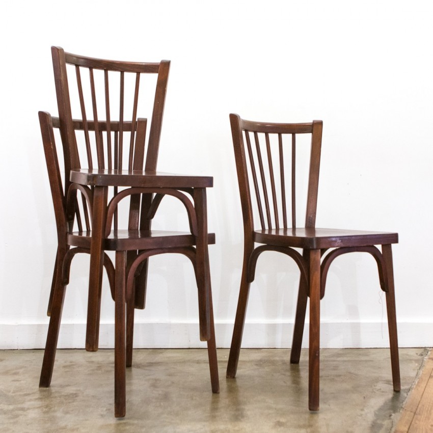 Chaises de café Baumann