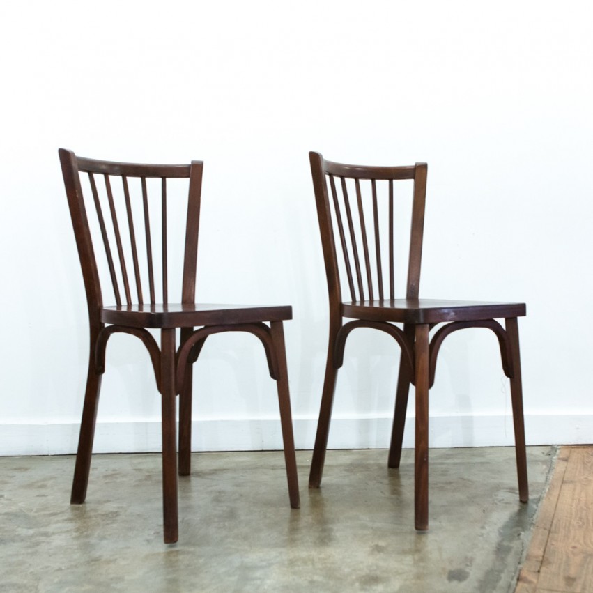 Chaises de café Baumann