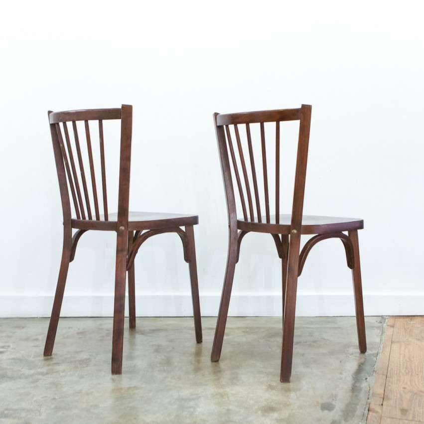 Chaises de café Baumann