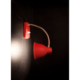 Lampe Aluminor rouge 