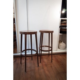 Paire de tabourets Baumann (Bistrot)