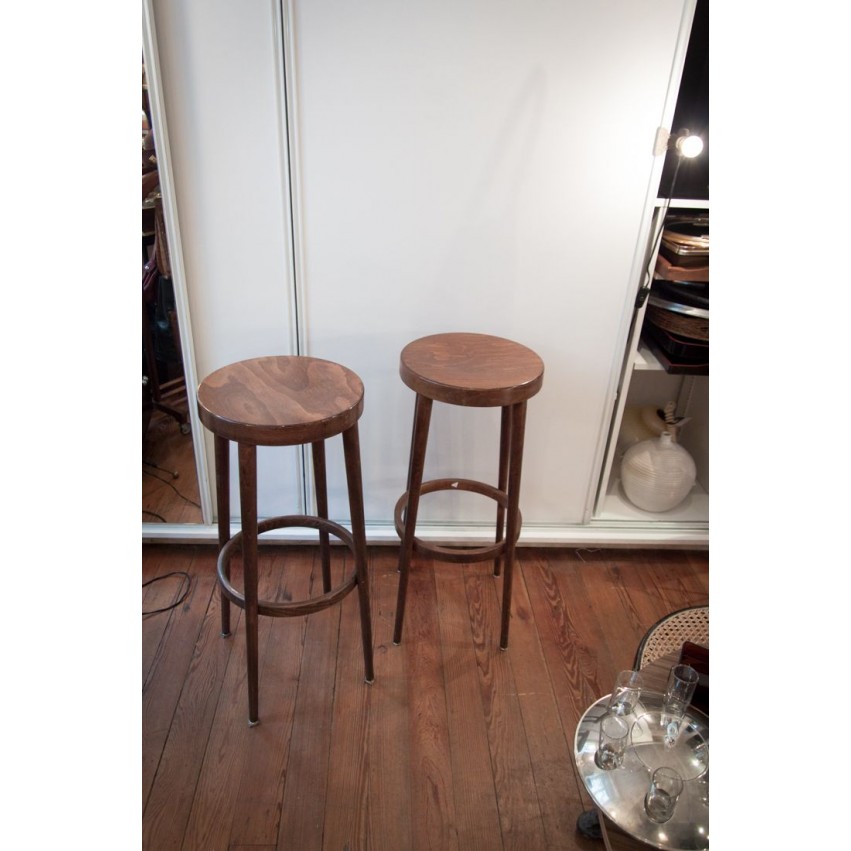 Paire de tabourets Baumann (Bistrot)