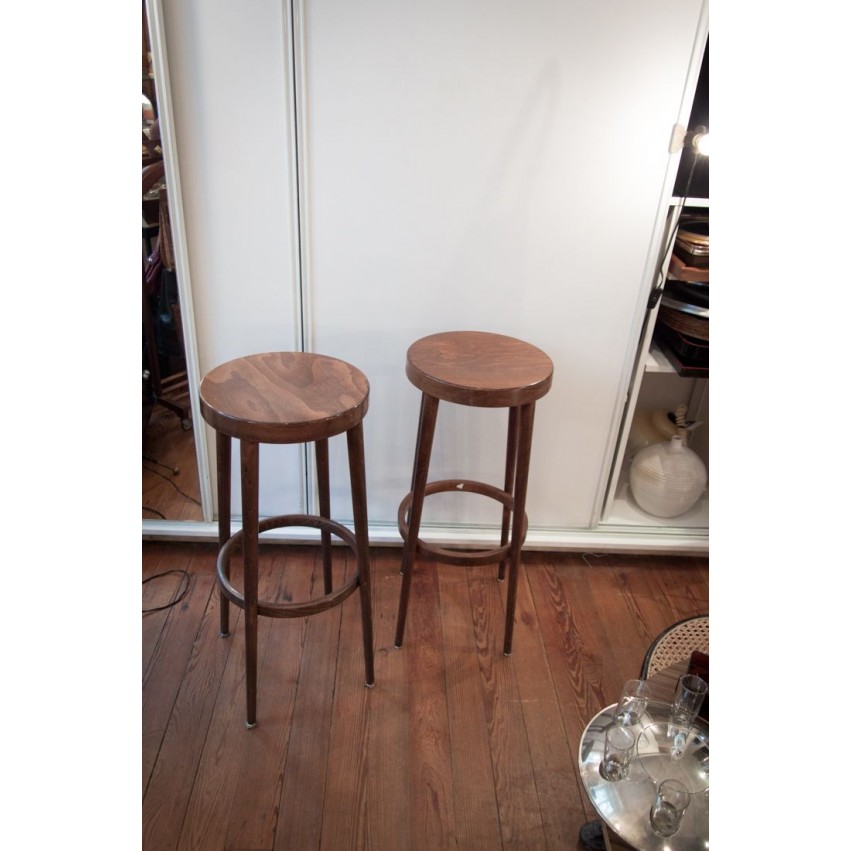 Paire de tabourets Baumann (Bistrot)