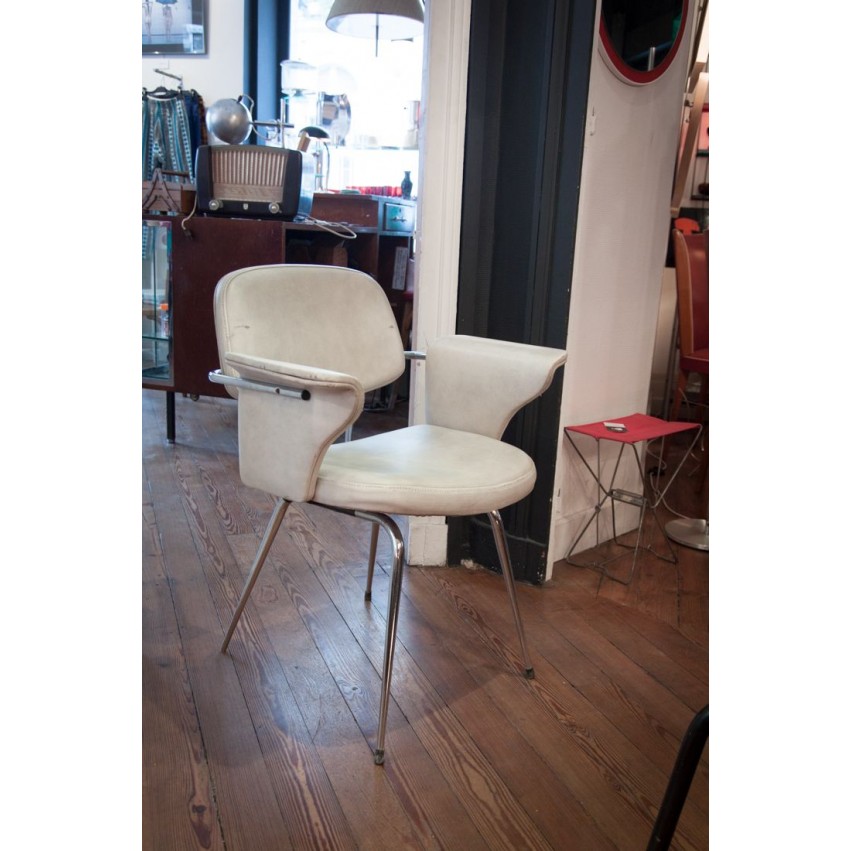 Paire de fauteuils vintage